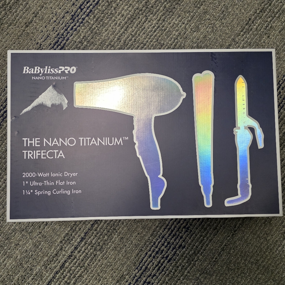 BaBylissPRO Nano Titanium Trifecta Set